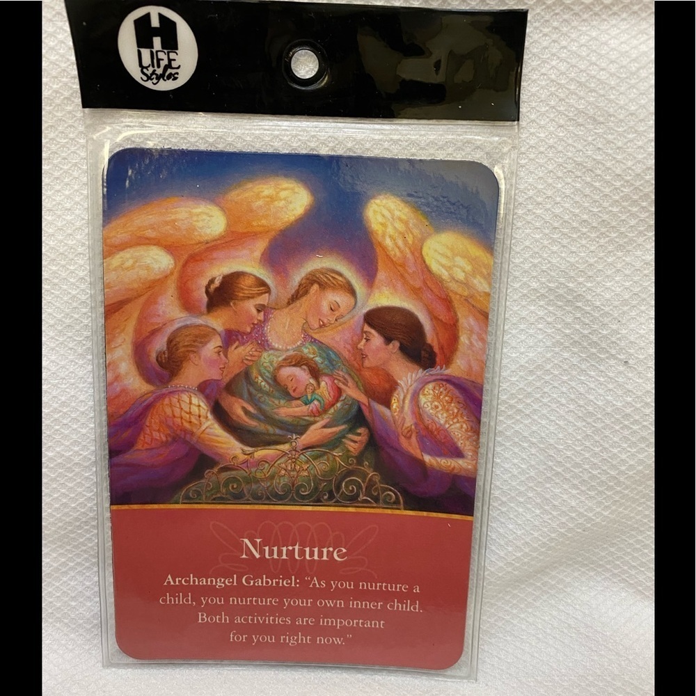 🔵4/$20 NURTURE” Power Thought Magnet From Healing Cards 5” x 3 1/2” NIP